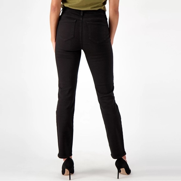 NYDJ Faded Black Skinny Jeans, Size 10 - Picture 2 of 9